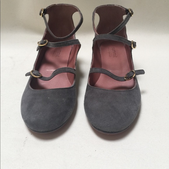 Grey suede shoes, Myrlie by Summit/White Mountain - Picture 2 of 5